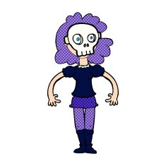 cartoon trick or treat costume N3