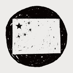 China flag doodle N6