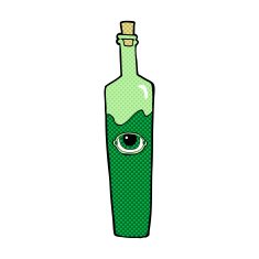 cartoon magic potion N13
