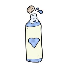Cartoon Water Bottle N18
