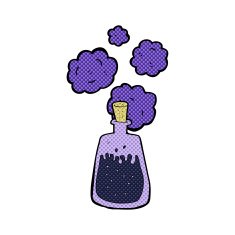 cartoon magic potion N16
