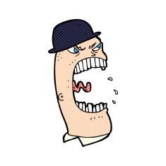 carton angry man N3