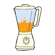 cartoon juice blender N2