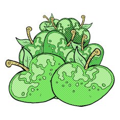 cartoon apples N4