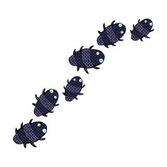 line of bugs cartoon N3