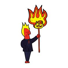 Cartoon Devil N19