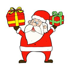 Cartoon Santa Claus N71