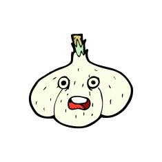 Cartoon Garlic N6