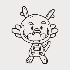Chinese Zodiac dragon doodle drawing N3