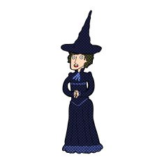 cartoon halloween witch N28