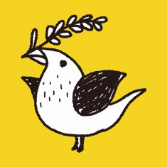 Christmas bird doodle N10