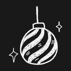 Christmas decoration doodle N8