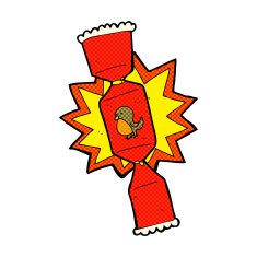 exploding christmas cracker N4