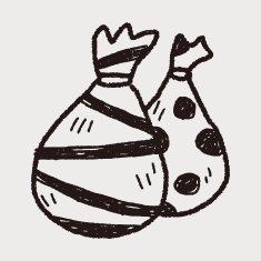 Christmas gift doodle N8