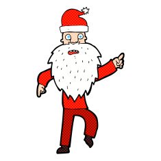 Cartoon Santa Claus N79