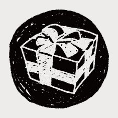 Christmas gift doodle N15