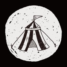 Circus doodle N16