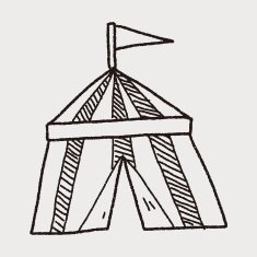 Circus doodle N18
