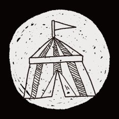 Circus doodle N21