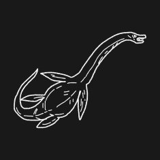 dinosaur doodle N79