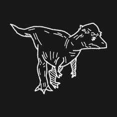 dinosaur doodle N81