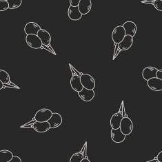 doodle balloon seamless pattern background N3