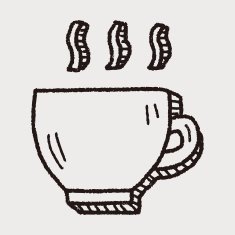 doodle coffee N35