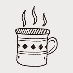 doodle coffee N39
