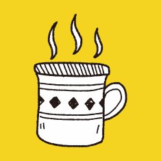 doodle coffee N44