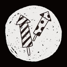doodle fireworks N15