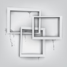 Abstract Vector Illustration with Place for Text