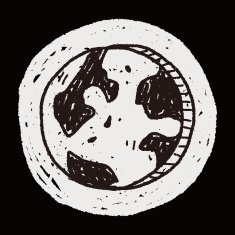 Doodle Globe N51