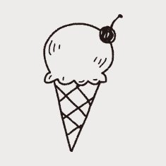 doodle ice cream N65
