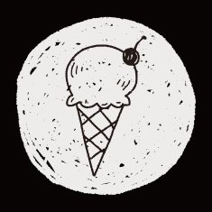 doodle ice cream N69