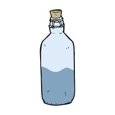 Cartoon Water Bottle N20