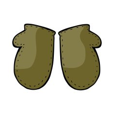 Cartoon Mittens N7