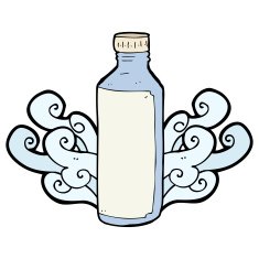 Cartoon Water Bottle N21