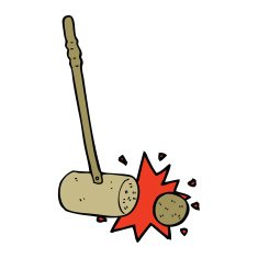 mallet hitting ball N3
