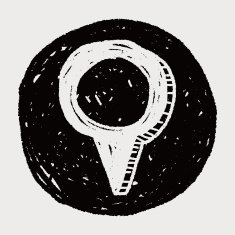 doodle location gps pin N17