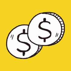 doodle money coin N43