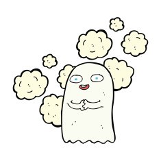 Cartoon Ghost N39