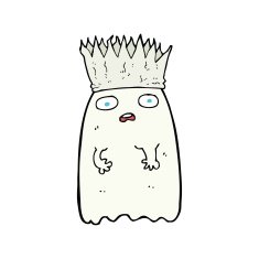 Cartoon Ghost N40