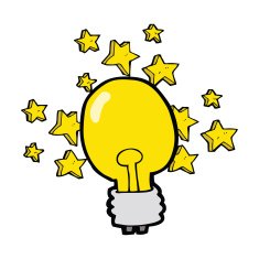 Cartoon Light Bulb N61