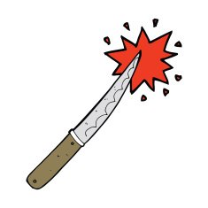 Cartoon Knife N10