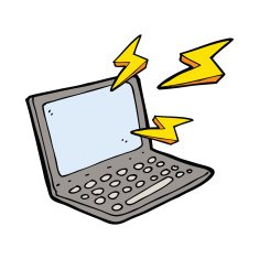 Cartoon Computer N28