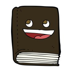 cartoon happy book N4