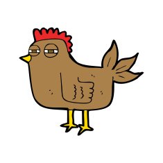 cartoon sly hen N3