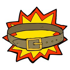 cartoon awesome new belt N7