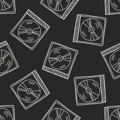 dvd doodle seamless pattern background N3