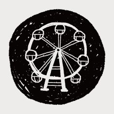 Ferris wheel doodle N11
